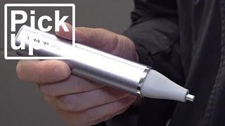 衣類をどこでもキレイに　シャープのペン型洗濯機