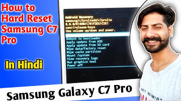 How To Hard Reset Samsung Galaxy C7 Pro - Pattern Unlock - Password Lock Remove