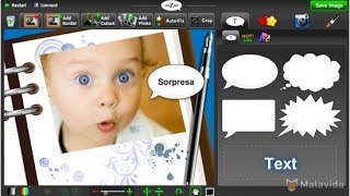 TUTORIAL COME MODIFICARE LE VOSTRE FOTO CON IL PROGRAMMA GRATUITO ONLINE " PIZAP " screenshot 3