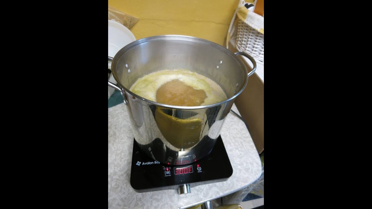 Small Batch Brewing with an Avalon Bay Induction Cooktop. - YouTube