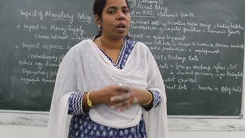 B.Com Sem 3 - Monetary Economics - Lecture 23