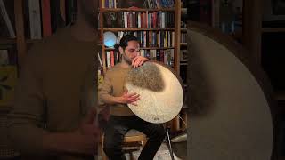 Playing a Frame Drum with my ELBOW - Glissando Technique