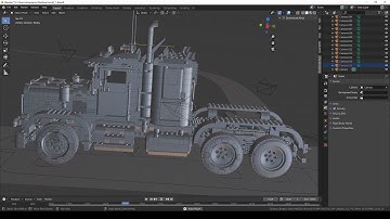 Blender 2.81 - Lego 5571 - Rig & Animated using FREE add on - Rig a Car