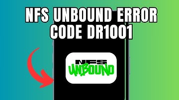 NFS Unbound Error code  DR1001 (Quick fix)