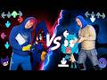 FNF Huggy Wuggy vs Gumball But In Real Life FNF Mods