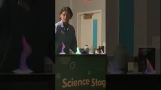 HOW TO MAKE RAINBOW FIRE TORNADO #viral #science #experiment