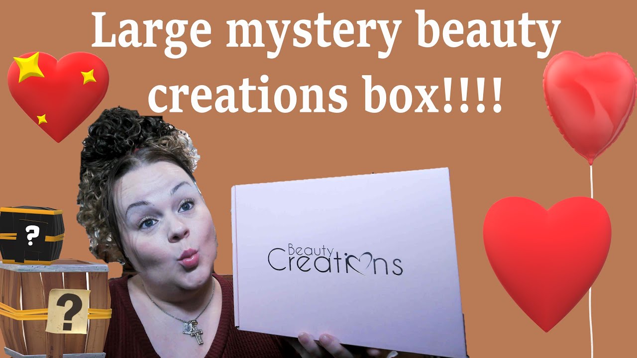 Large mystery Beauty Creations box August 2022 
