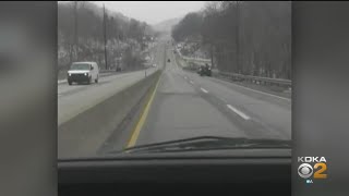 Dash camera Video Shows Crash On McKnight Road