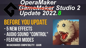Update V2022.8 - New fx + sound control [GameMaker Studio 2]