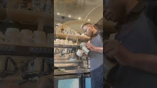 From the grind to the pour, this is how we brew it. #GrindWithEllyOfficial #webrew #latteart