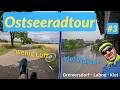 Ostseeradtour #3 - wenig Luft - viel Wasser