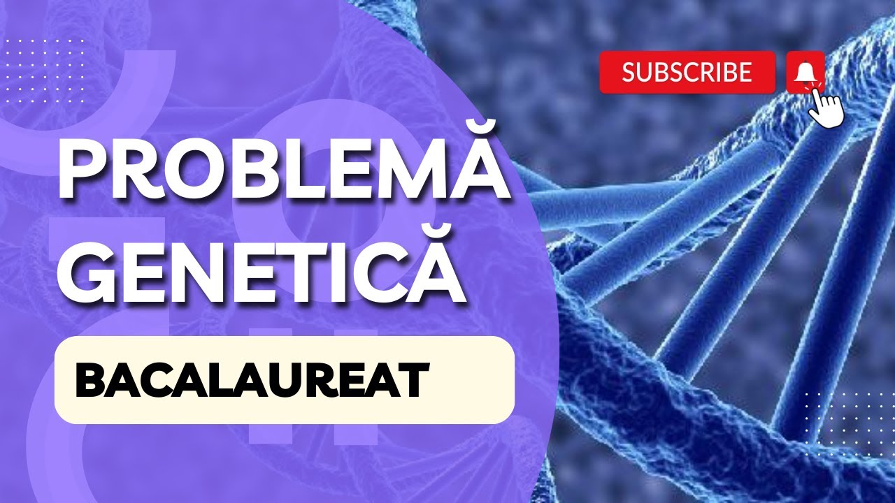 Cum se rezolva problema de genetica de la bacalaureatul la biologie - Doza de Biologie