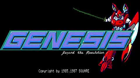 Genesis: Beyond the Revelation (ジェネシス) for the NEC PC-88