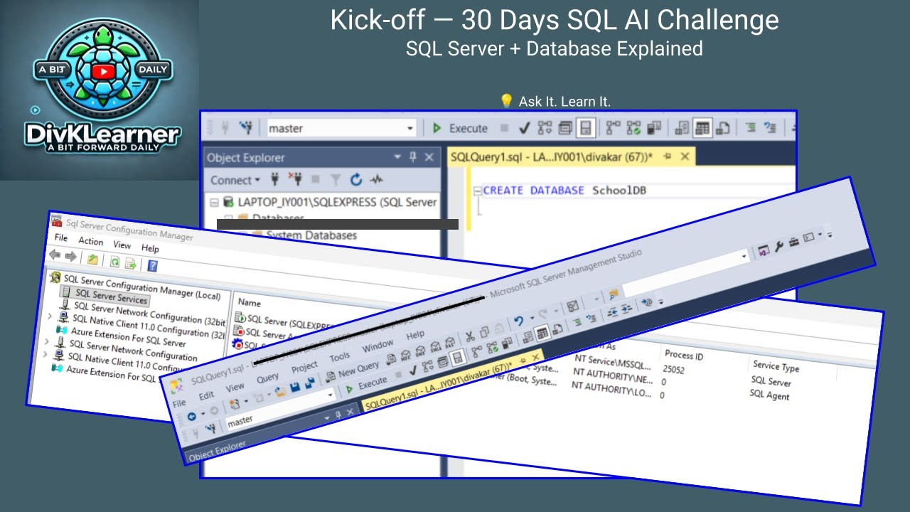 Intro to Microsoft SQL Server & T-SQL | AI-Powered SQL Demo for ...