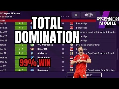 FM23 MOBILE BEST ATTACKING TACTIC, 98.7% WIN RATE!!