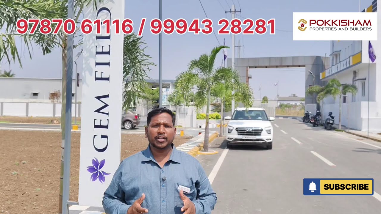 KOVILPALAYAM KMCH NEAR PREMIUM DTCP PLOTS 