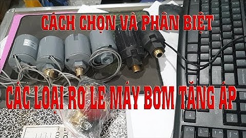 Các loại rơ le máy bơm tăng áp | cách chọn Rơ le máy bơm tăng áp| Lão Nhị Vlog |