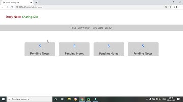 #12 Python Django Project | Notes Sharing Site | Hindi