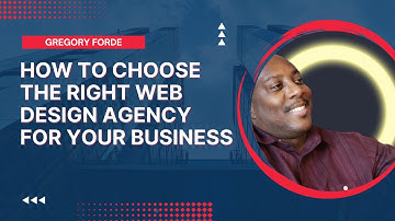 How to choose the right web design agency