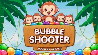 Bubble Shooter Monkey Rescue Trailer Android screenshot 1