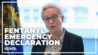 Portland, Multnomah County and Oregon leaders announce tri-government fentanyl emergency