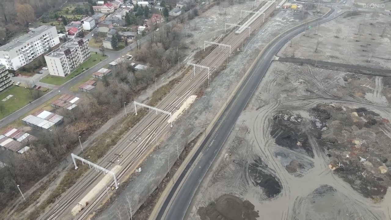Modernizacja i remont Dworca PKP w Dąbrowie Górniczej 25.01.2023