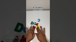 Tips for working with the movable alphabet/literacy/educational video/letter matching