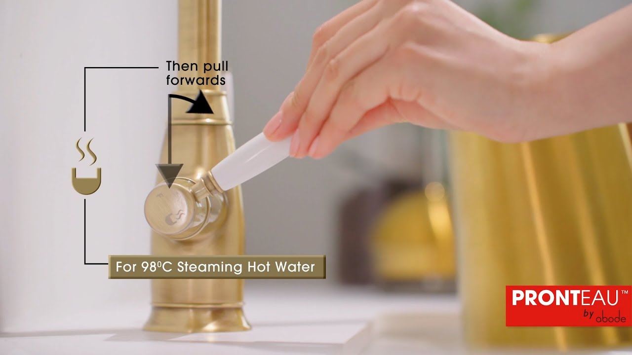 How to use a ProTrad 4 IN 1 hot water tap