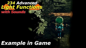 01 - 15 Light Function with sounds Examples Unreal Engine 5