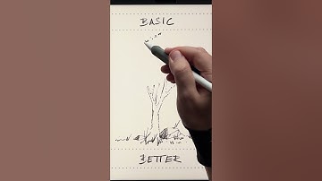 6 Ways to Draw a Tree Like an Architect