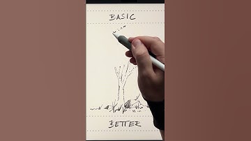 6 Ways to Draw a Tree Like an Architect