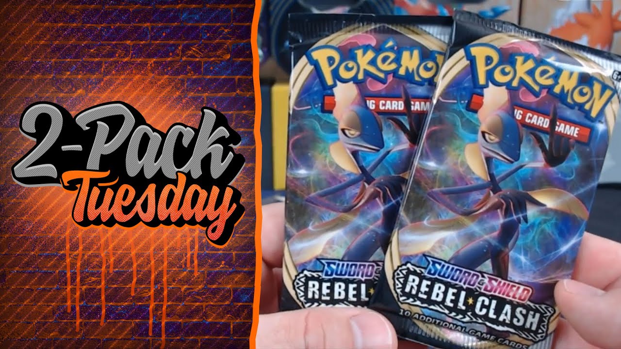 Opening Rebel Clash Pokemon Packs | 2Pack Tuesday