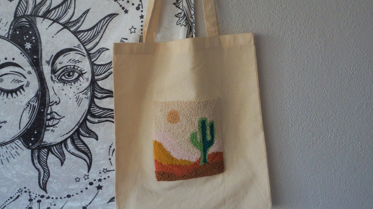 PUNCH NAKIŞI KETEN ÇANTA YAPIMI (Yeni Başlayanlar İçin) #7