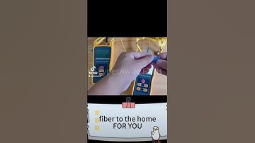 How to do fiber optic testing#ftth #factory#fttx#powermeter#lightsource#onsale#popular#opticfiber