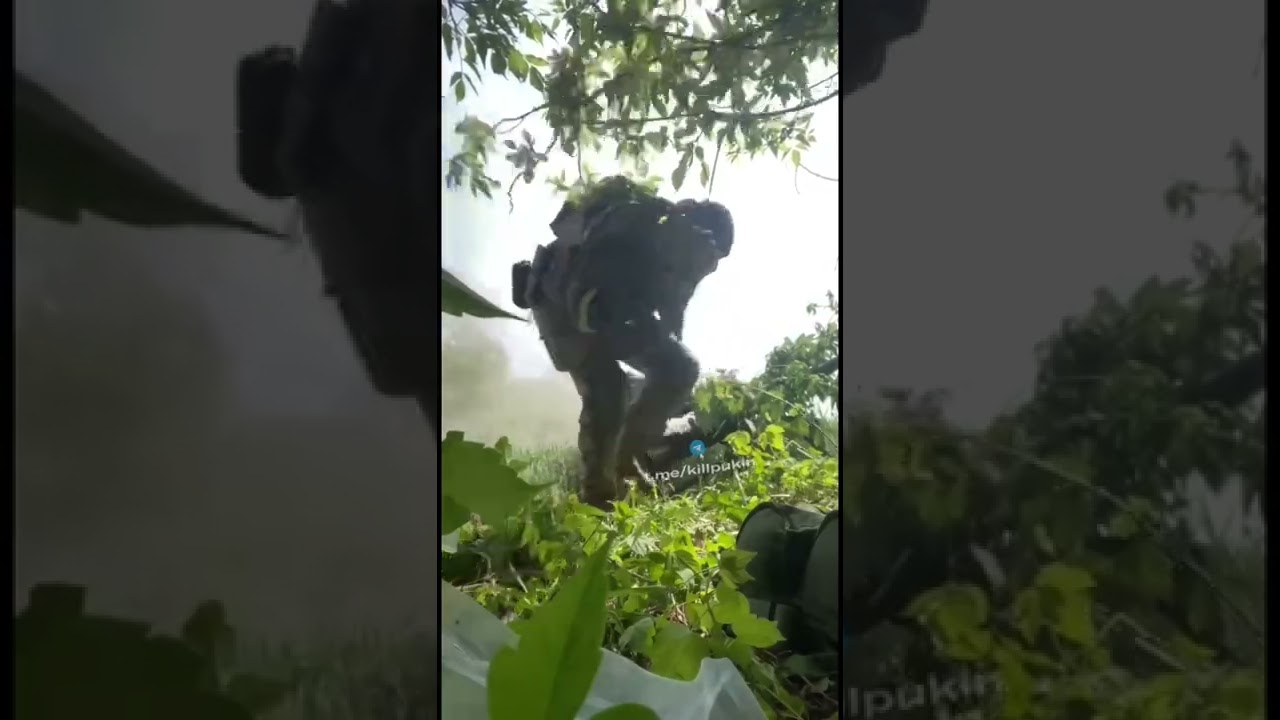 Work from the SPG-9 anti-tank grenade launcher