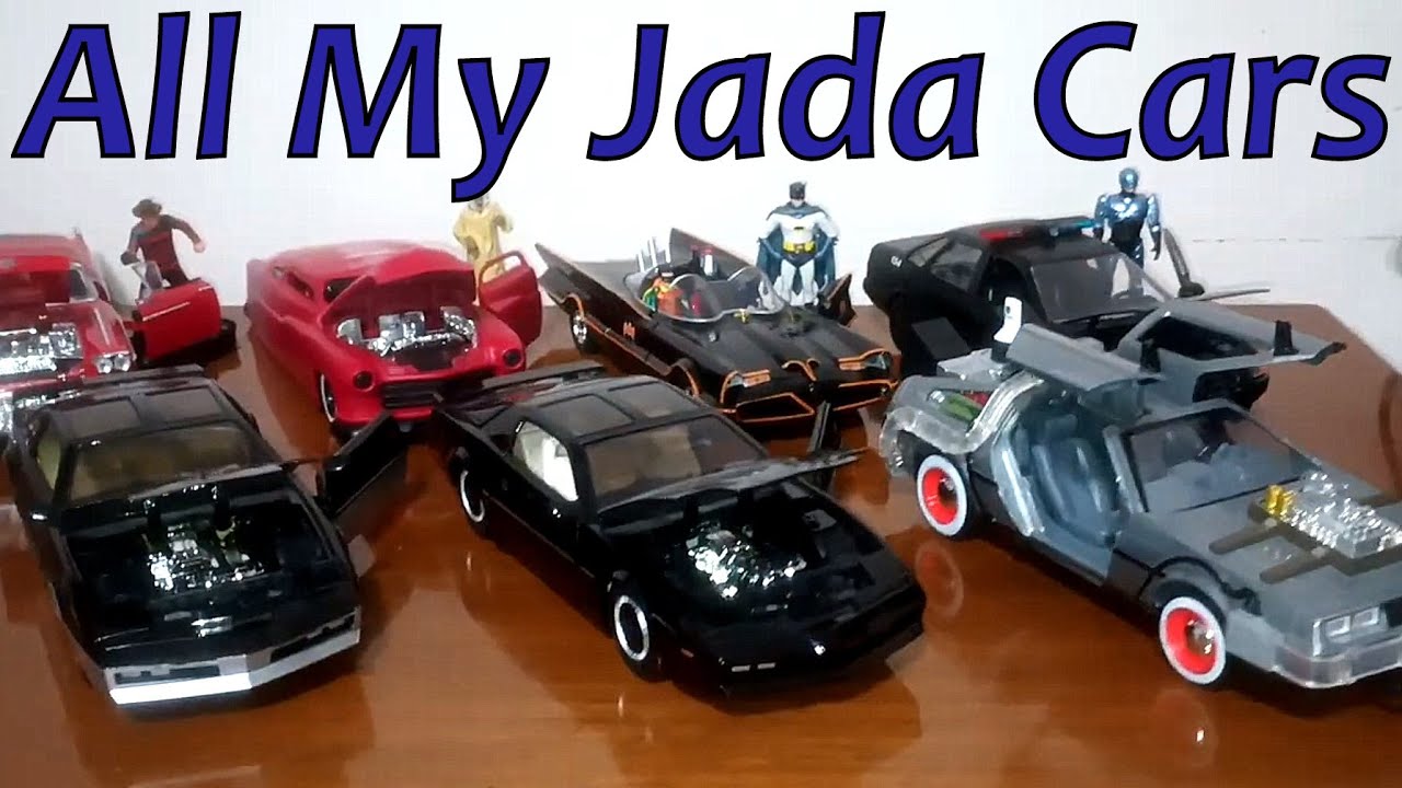 Off the shelf collectibles, all my Jada Cars 