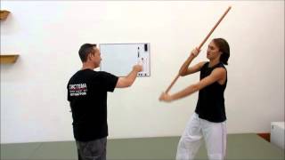 Systema work against a stick   Oct 2015