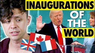 How world leaders get sworn into office