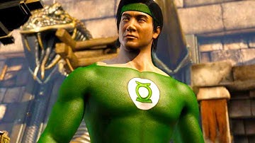 Mortal Kombat XL - All Klassic Fatalities on Green Lantern Liu Kang Costume Mod 4K Gameplay Mods