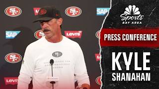 Kyle Shanahan provides update after 49ers' heated joint practice with Titans | NBC Sports BA