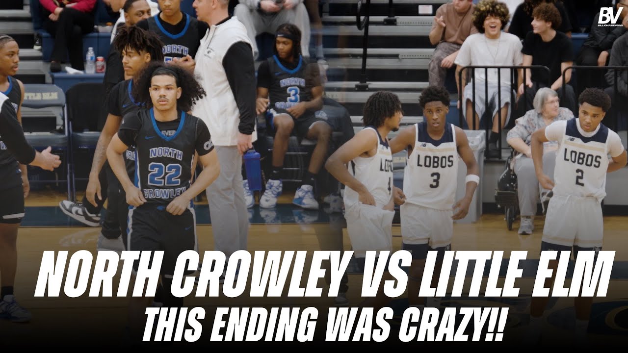 GAME OF THE YEAR?! North Crowley vs Little Elm Ends on a WILD Game Winner!