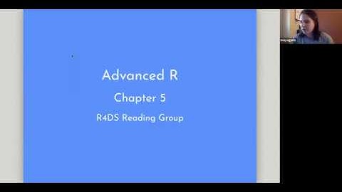 Advanced R Book Club: Chapter 5: Control Flow (2020-04-30) (advr01)