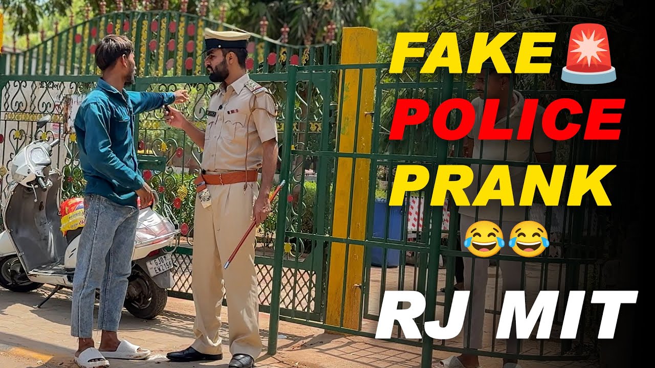 Fake Police Prank | RJ MIT | Mirchi Gujarati
