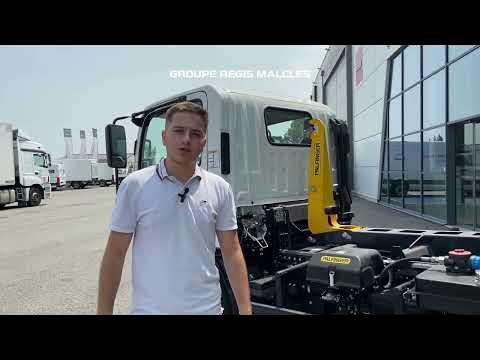 Isuzu M21-M27 - Bras Guima Palfinger | Groupe Régis Malclès - YouTube