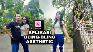 CARA EDIT VIDEO DAN FOTO KEREN ADA BLING-BLING AESTHETIC - aplikasi gratis (tidak berbayar) screenshot 2