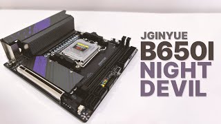 JGINYUE B650I NIGHT DEVIL Review | AM5 ITX Motherboard