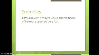 4.3 Linking verbs and complements