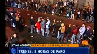 Paro De Trenes Regreso Lento A Casa - Telefe Noticias