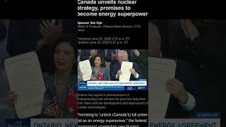 Canada’s Big Shift: Arctic Development, Nuclear Energy &amp; Immigration Reform #canada #youtubeshorts