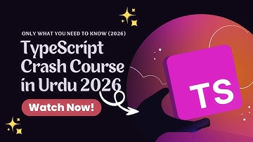 TypeScript Crash Course in Urdu |Features You Only Need to Know (2026) | @perfectwebsolutions